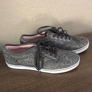 Vans Shoes Womens Off The Wall Atwood Skate Low Sneakers Grey Lace Up Size 7.5